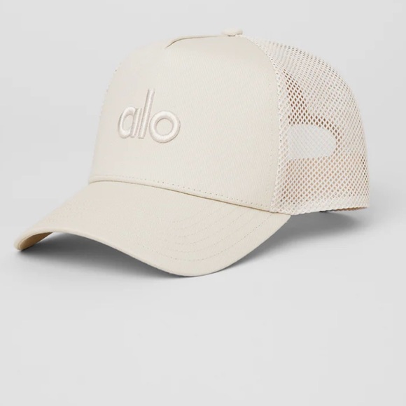 ALO District Trucker Hat in Bone - Picture 3 of 9